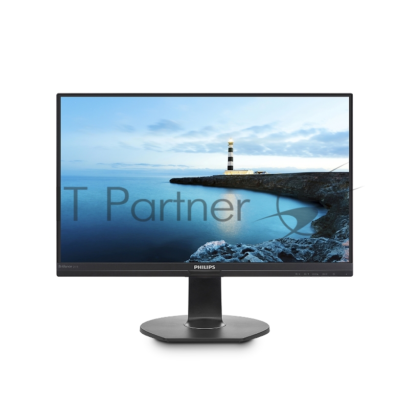 Монитор23.8 PHILIPS 241B7QUPBEB/00 Black с поворотом экрана (IPS, LED, 1920x1080, 5 ms, 178°/178°, 250 cd/m, 20M:1, +HDMI, +DisplayPort, +USB-C, +RJ45, +MM)