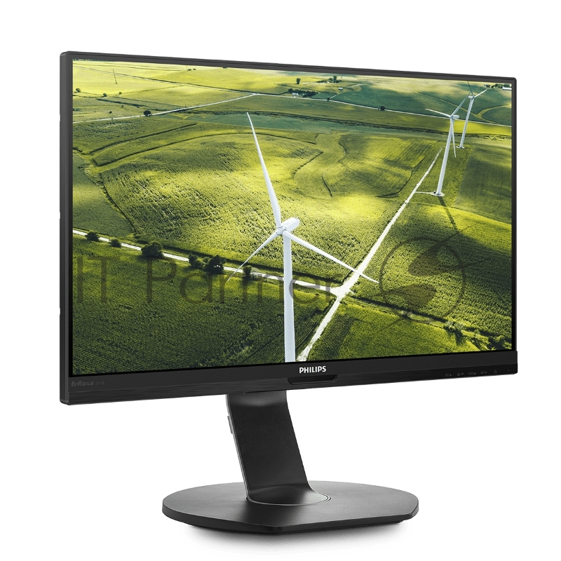 Монитор23.8 PHILIPS 241B7QUPBEB/00 Black с поворотом экрана (IPS, LED, 1920x1080, 5 ms, 178°/178°, 250 cd/m, 20M:1, +HDMI, +DisplayPort, +USB-C, +RJ45, +MM)
