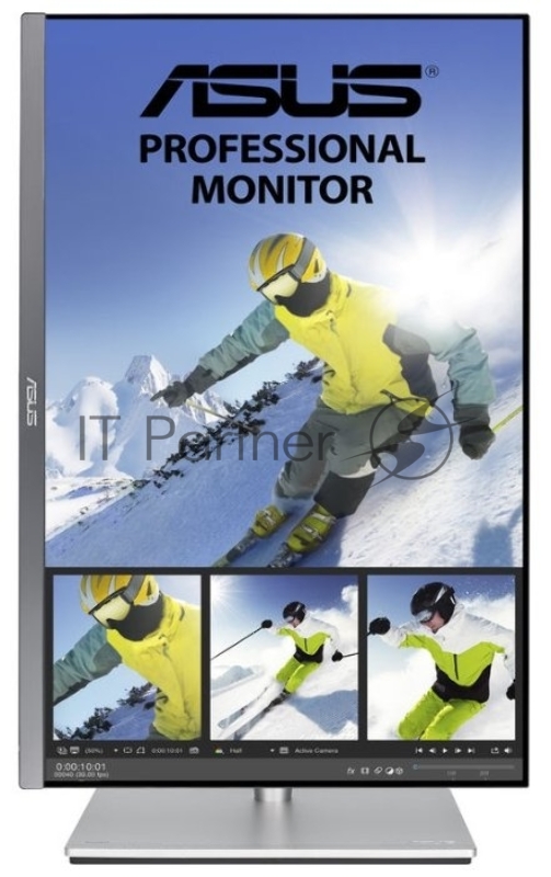 Монитор ASUS 24 PA24AC IPS LED, 1920x1200, 5ms, 400cd/m2, 178°/178°, 100Mln:1, 2*HDMI, DP, USB-Hub, колонки, HDR400, 60Hz, Tilt, Swivel, Pivot, HAS, VESA, Gray, 90LM04B0-B01370