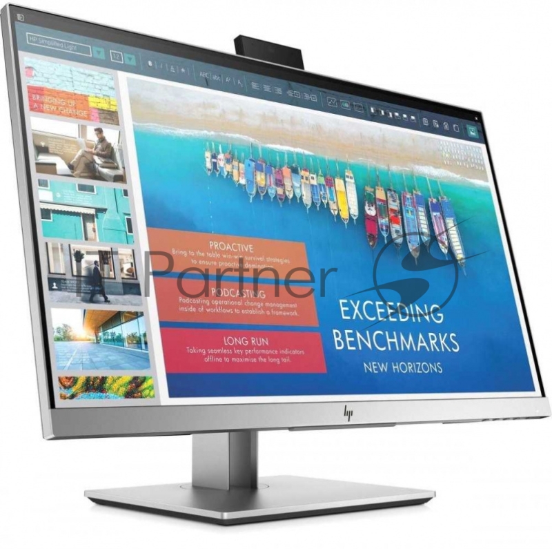 Монитор HP E243d Docking Monitor 23 FHD 1920x1080 IPS 250nits 16:9 Docking USB-C HDMI VGA DP RJ-45 4*USB 3.1 hight tilt swivel pivot 3-3-0
