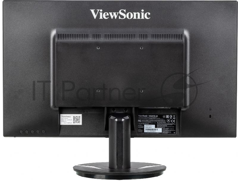 Монитор ViewSonic VA2418-SH 23.8 16:9 1920х1080(FHD) IPS, nonGLARE, 250cd/m2, H178°/V178°, 1000:1, 50M:1, 16.7M, 5ms, VGA, HDMI, Tilt, 3Y, Black