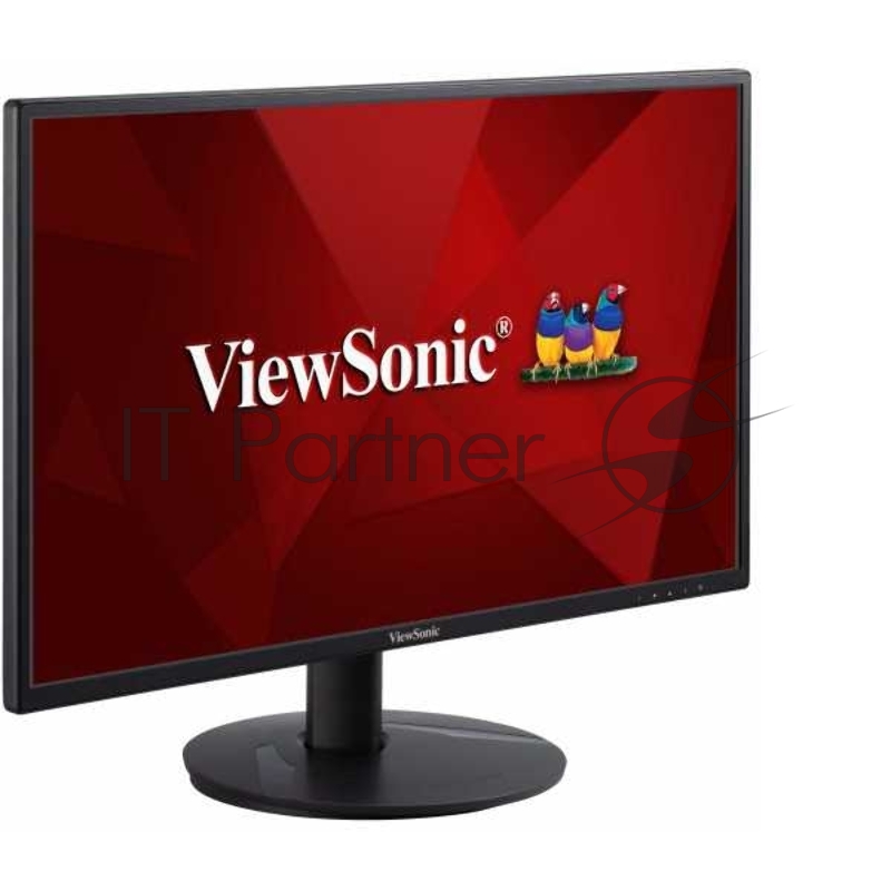 Монитор ViewSonic VA2418-SH 23.8 16:9 1920х1080(FHD) IPS, nonGLARE, 250cd/m2, H178°/V178°, 1000:1, 50M:1, 16.7M, 5ms, VGA, HDMI, Tilt, 3Y, Black