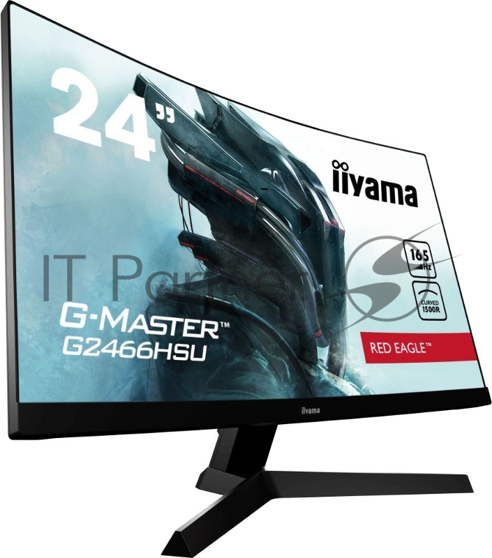 Монитор Iiyama 23.6 Red Eagle G2466HSU-B1 черный VA LED 1ms 16:9 HDMI M/M матовая 250cd 178гр/178гр 1920x1080 DisplayPort FHD 3.7кг