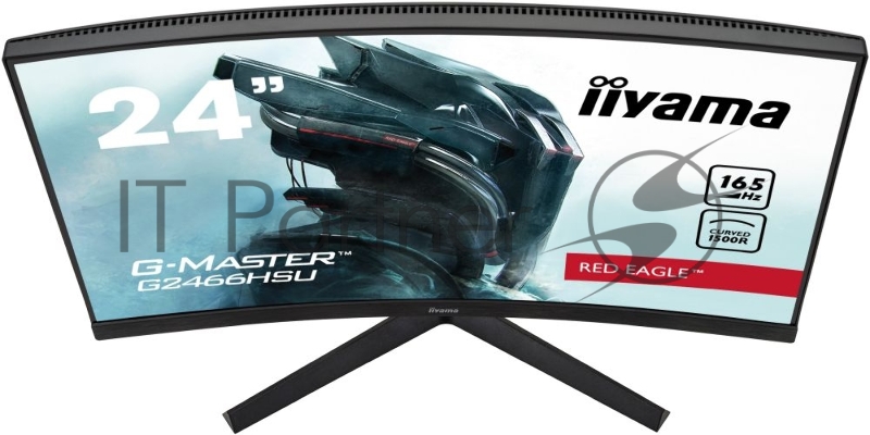 Монитор Iiyama 23.6 Red Eagle G2466HSU-B1 черный VA LED 1ms 16:9 HDMI M/M матовая 250cd 178гр/178гр 1920x1080 DisplayPort FHD 3.7кг