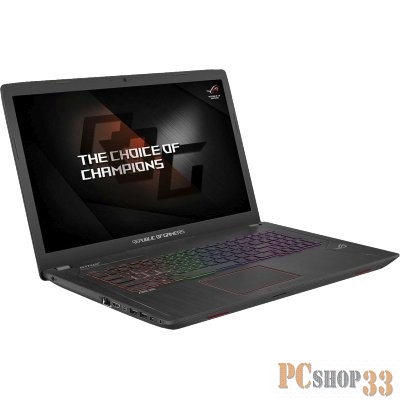 Ноутбук Asus GL753VE-GC041 i7-7700HQ (2.8)/16G/1T+256G SSD/17,3FHD AG IPS/NV GTX1050Ti 4G/DVD-SM/BT