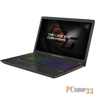 Ноутбук Asus GL753VE-GC041 i7-7700HQ (2.8)/16G/1T+256G SSD/17,3FHD AG IPS/NV GTX1050Ti 4G/DVD-SM/BT