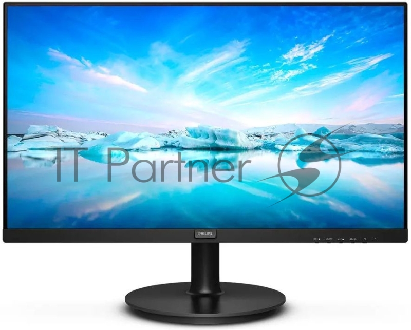 Монитор 23.8 PHILIPS 241V8LA/00(01) Black (VA, 1920x1080, 75Hz, 4 ms, 178°/178°, 250 cd/m, 3000:1, +HDMI, +MM)