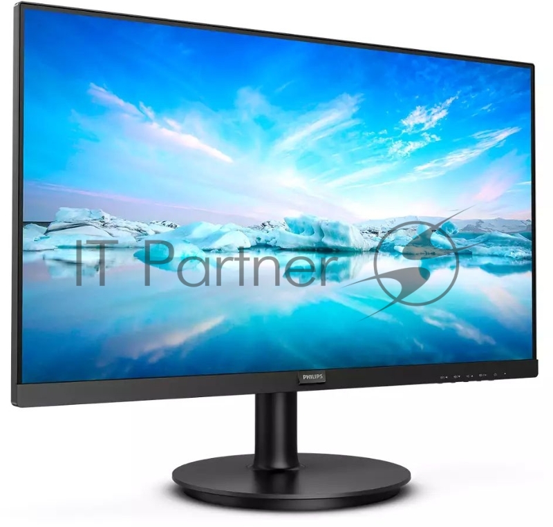 Монитор 23.8 PHILIPS 241V8LA/00(01) Black (VA, 1920x1080, 75Hz, 4 ms, 178°/178°, 250 cd/m, 3000:1, +HDMI, +MM)