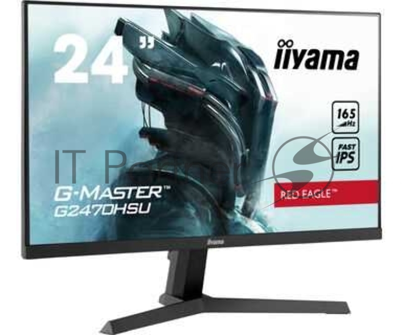 Монитор жидкокристаллический Iiyama Монитор LCD 23.8 16:9 1920х1080(FHD) IPS, nonGLARE, 250cd/m2, H178°/V178°, 1100:1, 80M:1, 16.7M, 0,8 ms, HDMI, DP, USB-Hub, Height adj, Tilt, Speakers, 3Y, Black