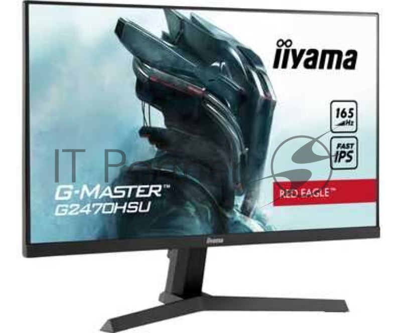 Монитор жидкокристаллический Iiyama Монитор LCD 23.8 16:9 1920х1080(FHD) IPS, nonGLARE, 250cd/m2, H178°/V178°, 1100:1, 80M:1, 16.7M, 0,8 ms, HDMI, DP, USB-Hub, Height adj, Tilt, Speakers, 3Y, Black
