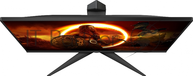 МОНИТОР 23.8 AOC 24G2SU Black-Red с поворотом экрана (VA, 1920x1080, 165Hz, 1 ms, 178°/178°, 350 cd/m, 3000:1, +2xHDMI