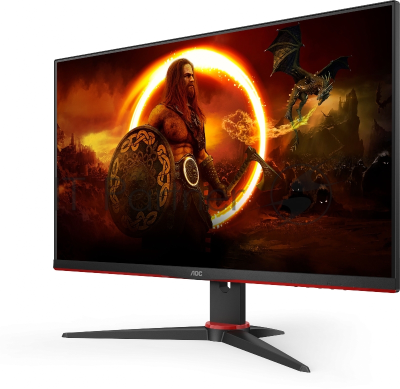 МОНИТОР 23.8 AOC 24G2SAE Black-Red (VA, 1920x1080, 165Hz, 1 ms, 178°/178°, 350 cd/m, 3000:1, +2xHDMI 1.4, +DisplayPort