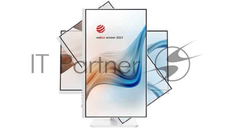 Монитор LCD MSI Modern MD241PW 23.8 16:9 1920х1080(FHD) IPS, nonGLARE, 250cd/m2, H178°/V178°, 1000:1, 100M:1, 16,7 миллионов цветов, 5ms, VGA, HDMI, DP, Swivel, Speakers, Black