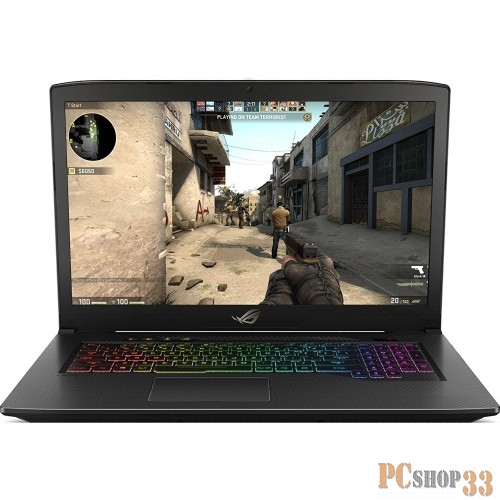 Ноутбук Asus GL703GS-E5047T i7-8750H (2.2)/32G/1T+512G SSD/17.3 FHD AG IPS/NV GTX1070 8G/noODD/BT/W