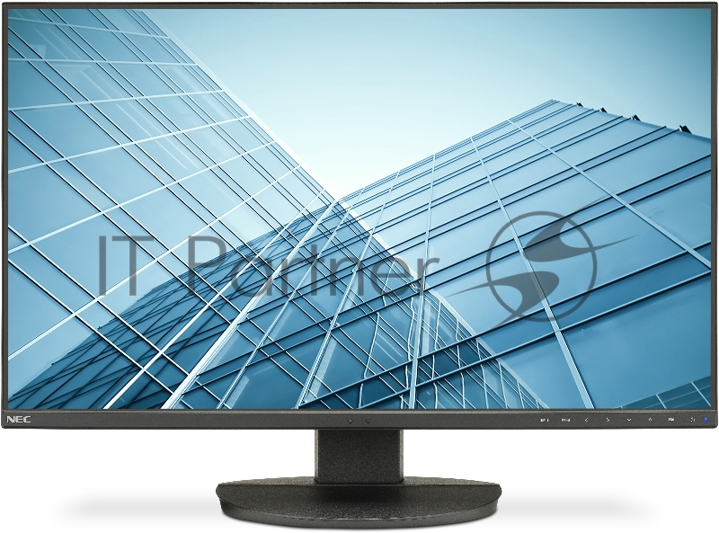 Монитор NEC 27 EA271F-BK LCD Bk/Bk (IPS 16:9 250cd/m2 1000:1 6ms 1920x1080 178/178 VGA DVI HDMI DP 4хUSB HAS 150mm Swiv Tilt Pivot Human Sensor Spk 2x1W)