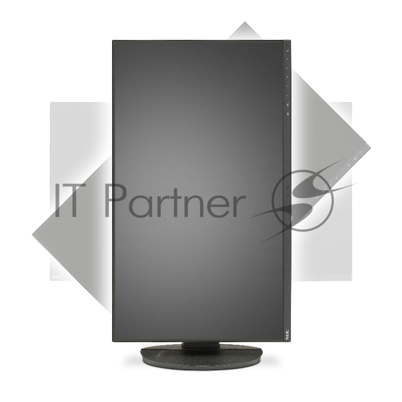 Монитор NEC 27 EA271F-BK LCD Bk/Bk (IPS 16:9 250cd/m2 1000:1 6ms 1920x1080 178/178 VGA DVI HDMI DP 4хUSB HAS 150mm Swiv Tilt Pivot Human Sensor Spk 2x1W)