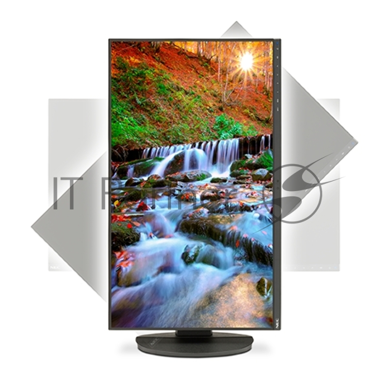 Монитор NEC 27 EA271F-BK LCD Bk/Bk (IPS 16:9 250cd/m2 1000:1 6ms 1920x1080 178/178 VGA DVI HDMI DP 4хUSB HAS 150mm Swiv Tilt Pivot Human Sensor Spk 2x1W)