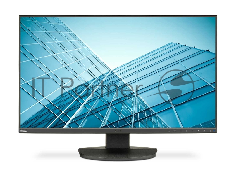 Монитор NEC 27 EA271F-BK LCD Bk/Bk (IPS 16:9 250cd/m2 1000:1 6ms 1920x1080 178/178 VGA DVI HDMI DP 4хUSB HAS 150mm Swiv Tilt Pivot Human Sensor Spk 2x1W)