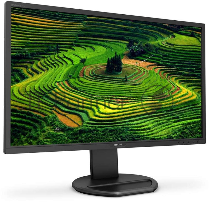 МОНИТОР 27 PHILIPS 271B8QJEB/00 Black с поворотом экрана (IPS, LED, 1920x1080, 5 ms, 178°/178°, 250 cd/m, 20M:1, +DVI,