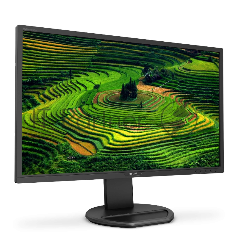 МОНИТОР 27 PHILIPS 271B8QJEB/00 Black с поворотом экрана (IPS, LED, 1920x1080, 5 ms, 178°/178°, 250 cd/m, 20M:1, +DVI,