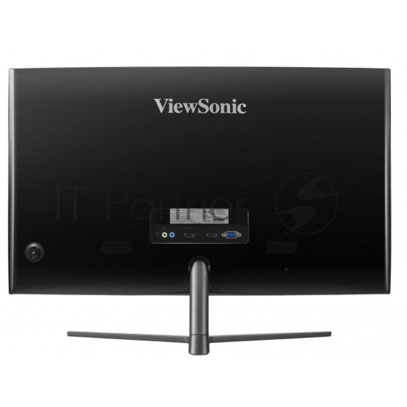Монитор 27 ViewSonic VX2758-PC-mh VA LED изогнутый, 1920x1080, 1ms, 280cd/m2, 178°/178°, 3000:1, 80Mln:1, D-Sub, 2*HDMI, 144Hz, FreeSync, колонки, Tilt, VESA, Black