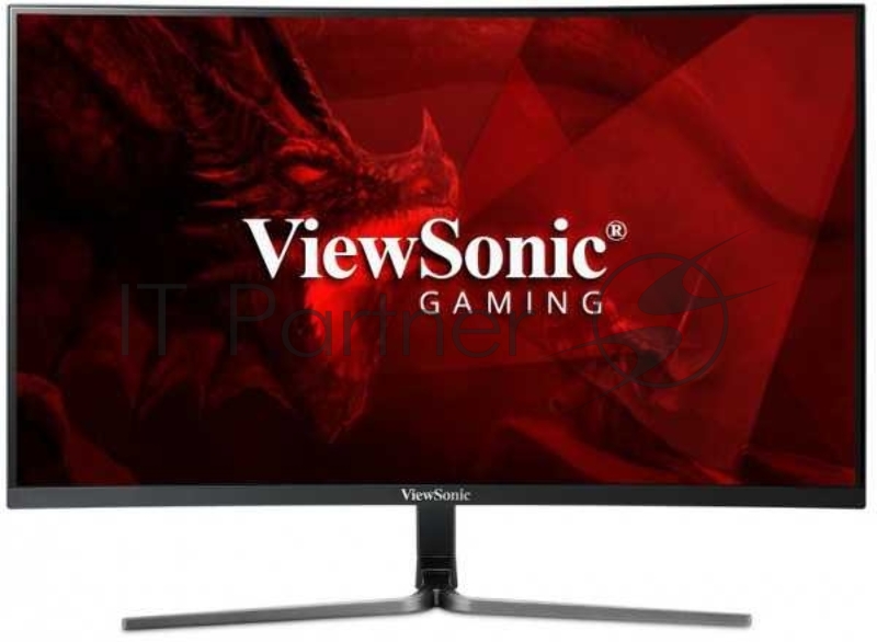 Монитор 27 ViewSonic VX2758-PC-mh VA LED изогнутый, 1920x1080, 1ms, 280cd/m2, 178°/178°, 3000:1, 80Mln:1, D-Sub, 2*HDMI, 144Hz, FreeSync, колонки, Tilt, VESA, Black