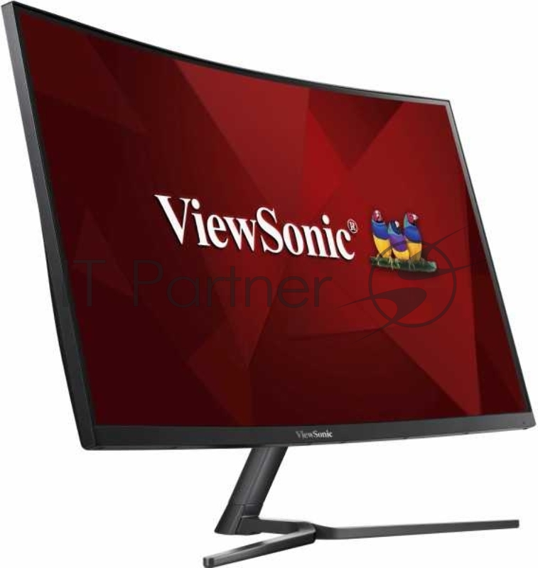 Монитор 27 ViewSonic VX2758-PC-mh VA LED изогнутый, 1920x1080, 1ms, 280cd/m2, 178°/178°, 3000:1, 80Mln:1, D-Sub, 2*HDMI, 144Hz, FreeSync, колонки, Tilt, VESA, Black