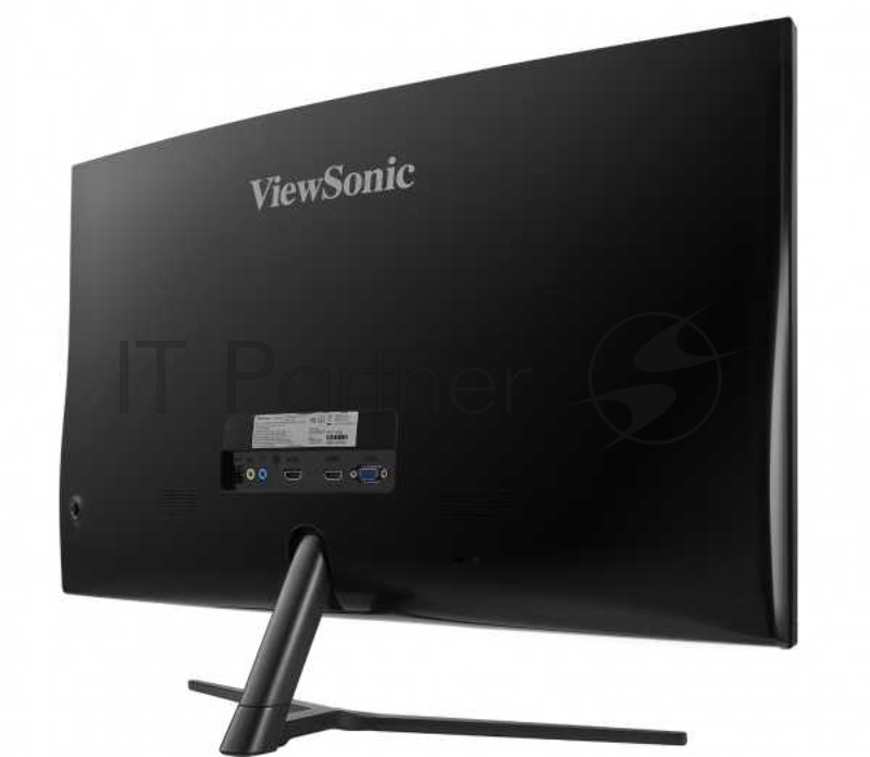 Монитор 27 ViewSonic VX2758-PC-mh VA LED изогнутый, 1920x1080, 1ms, 280cd/m2, 178°/178°, 3000:1, 80Mln:1, D-Sub, 2*HDMI, 144Hz, FreeSync, колонки, Tilt, VESA, Black