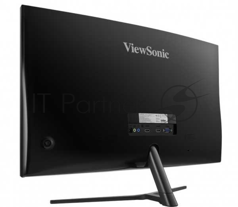 Монитор 27 ViewSonic VX2758-PC-mh VA LED изогнутый, 1920x1080, 1ms, 280cd/m2, 178°/178°, 3000:1, 80Mln:1, D-Sub, 2*HDMI, 144Hz, FreeSync, колонки, Tilt, VESA, Black