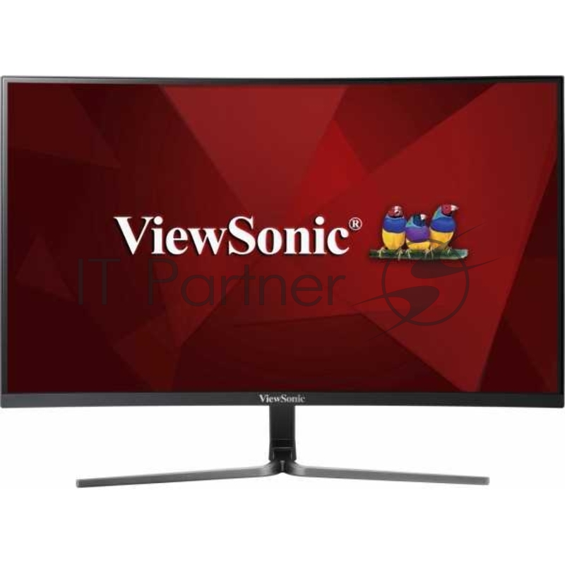 Монитор 27 ViewSonic VX2758-PC-mh VA LED изогнутый, 1920x1080, 1ms, 280cd/m2, 178°/178°, 3000:1, 80Mln:1, D-Sub, 2*HDMI, 144Hz, FreeSync, колонки, Tilt, VESA, Black