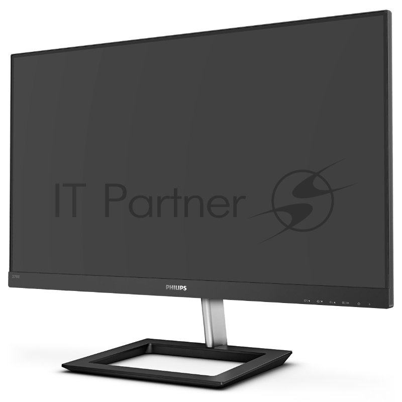 МОНИТОР 27 PHILIPS 278E1A/00 Black (IPS, 3840x2160, 4 ms, 178°/178°, 350 cd/m, Mega DCR, +2xHDMI, +DisplayPort, +MM)
