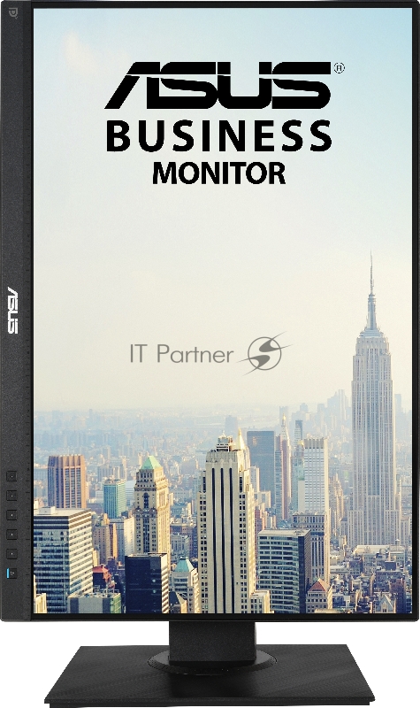 Монитор ASUS 24.1 BE24WQLB IPS LED, 1920x1200, 5ms, 300cd/m, 178°/178°, 100M:1, D-Sub, HDMI, DP, USB-hub, 60Hz, колонки, Frameless, Tilt, Swivel, Pivot, HAS, VESA, Black, 90LM04V1-B01370