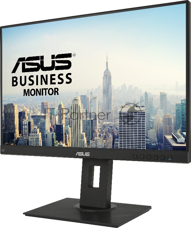 Монитор ASUS 24.1 BE24WQLB IPS LED, 1920x1200, 5ms, 300cd/m, 178°/178°, 100M:1, D-Sub, HDMI, DP, USB-hub, 60Hz, колонки, Frameless, Tilt, Swivel, Pivot, HAS, VESA, Black, 90LM04V1-B01370