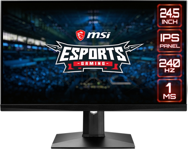 Монитор 24.5 MSI Optix MAG251RX IPS 1920x1080 240Hz G-Sync FreeSync 400cd/m2 16:9