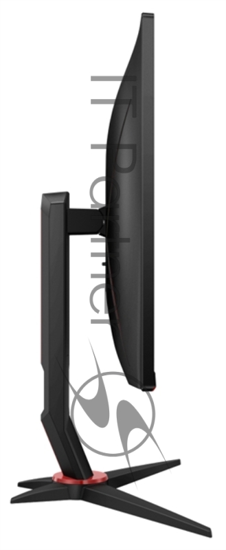 МОНИТОР 27 AOC 27G2U Black-Red с поворотом экрана (IPS, 1920x1080, 144Hz, 1 ms, 178°/178°, 250 cd/m, 80M:1, +2xHDMI 1.4