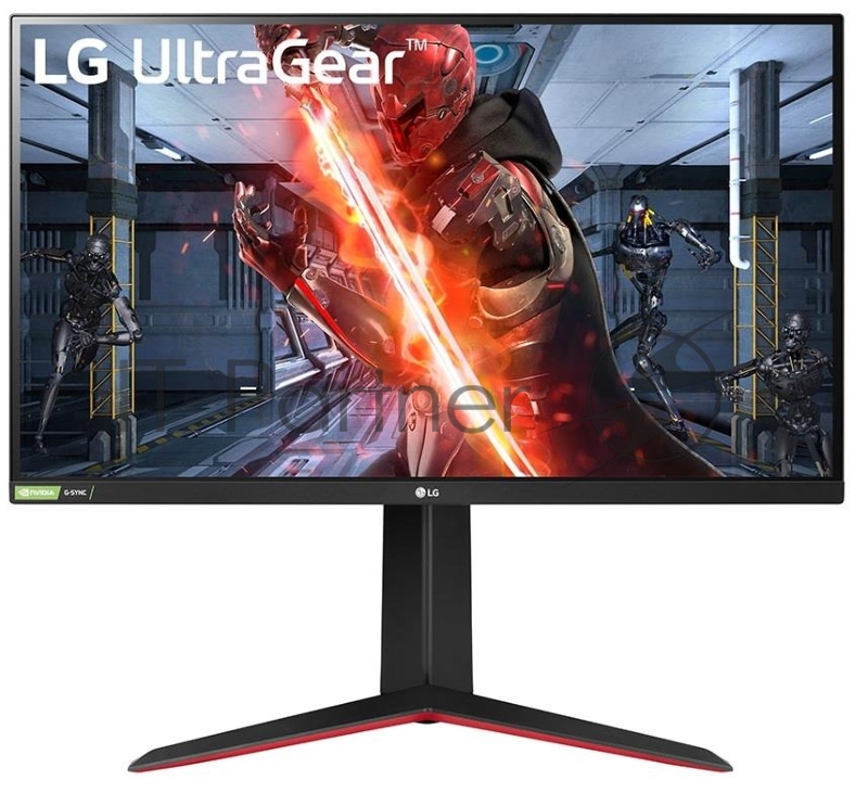 Монитор 27 LG 27GN850-B Black IPS, 16:9, 2560x1440, 144Hz, 1ms, 350 cd/m2, 1000:1, HDMI*2, DP, (tilt/height/pivot), vesa