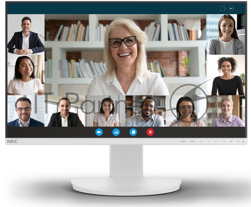 Монитор NEC 27 EA272F Wh/Wh (AH-IPS 16:9 250cd/m2 1000:1 6ms 1920x1080 178/178 VGA HDMI DP DP out USB-С USB HAS 150mm Swiv 170/170 Tilt Pivot Spk 2x1W)