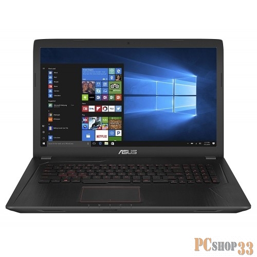 Ноутбук Asus FX753VD-GC367 i5-7300HQ (2.5)/8G/1T/17.3 FHD AG IPS/NV GTX1050 2G/noODD/BT/ENDLESS Bla