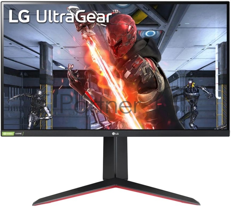 Монитор 27 LG 27GN650-B Black IPS, 16:9, 1920x1080, 144Hz, 1ms, 350 cd/m2, 1000:1, HDMI*2, DP, (tilt/height/pivot), vesa