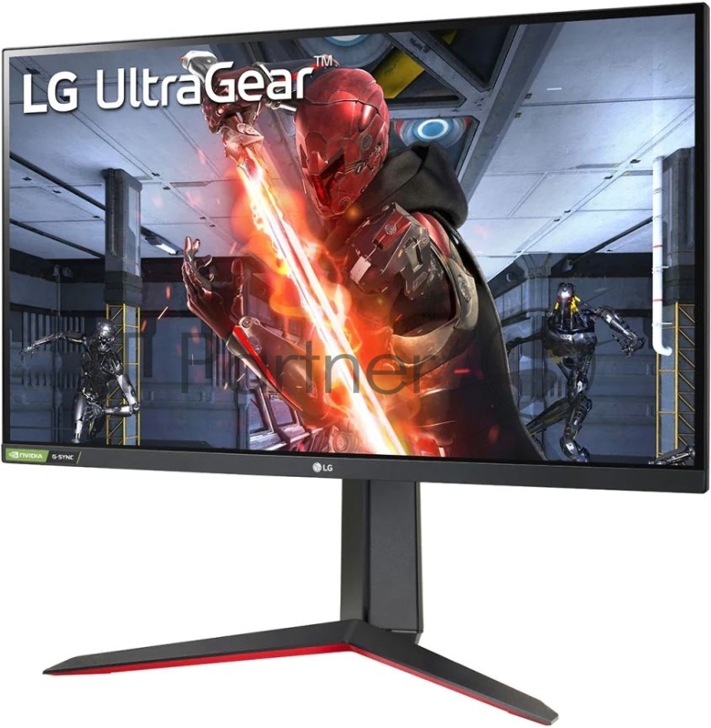 Монитор 27 LG 27GN650-B Black IPS, 16:9, 1920x1080, 144Hz, 1ms, 350 cd/m2, 1000:1, HDMI*2, DP, (tilt/height/pivot), vesa