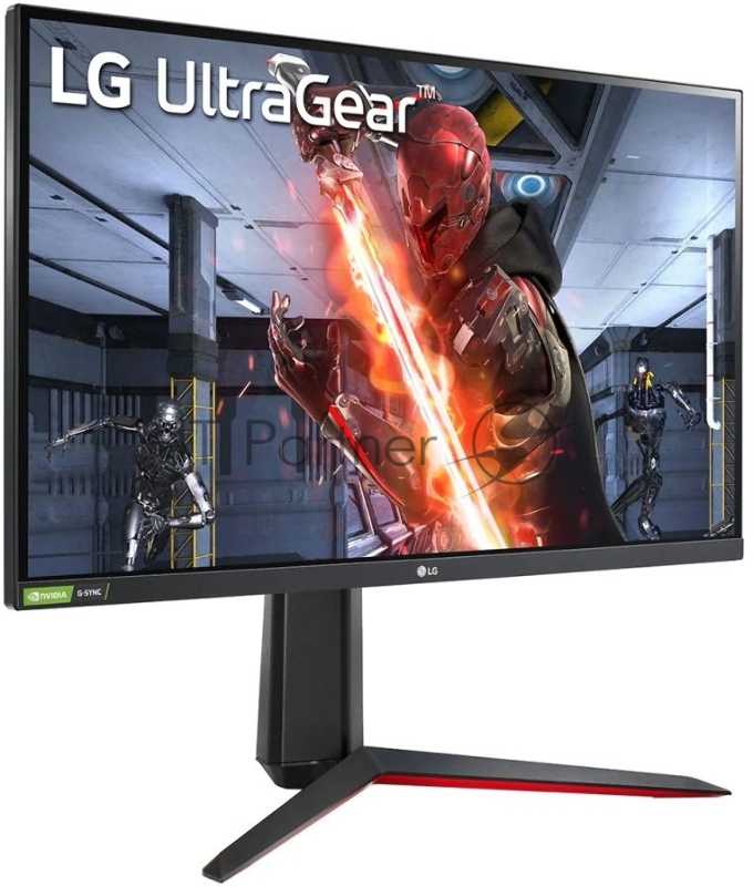 Монитор 27 LG 27GN650-B Black IPS, 16:9, 1920x1080, 144Hz, 1ms, 350 cd/m2, 1000:1, HDMI*2, DP, (tilt/height/pivot), vesa