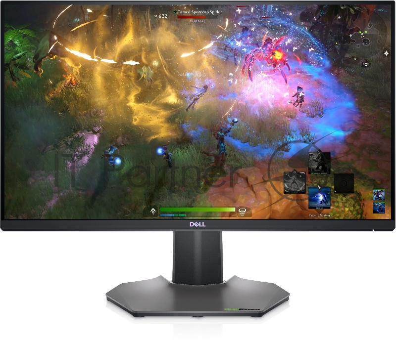Монитор DELL S2522HG DELL S2522HG 24.5, FIPS, 1920x1080 at 240Hz, 1ms, 400cd/m2, 1000:1, 2*HDMI,DP, Headphone line-out, G-Sync,FreeSync,HAS,Dark grey,3Y