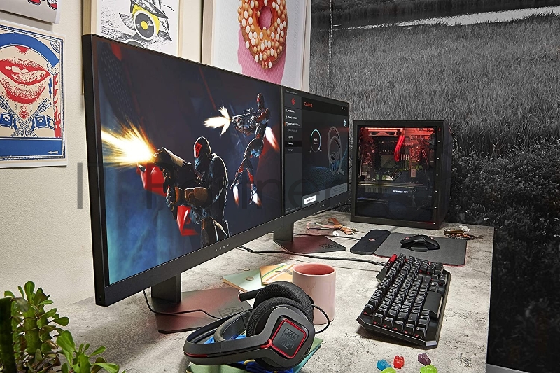 Монитор HP 27 OMEN X 27 (Jawa) black (TN, 2560x1440, 16:9, 170/160, 400cd/m2, 100:1 (10M:1), 1ms, 240Hz, HDMI, DP, USB3.0)