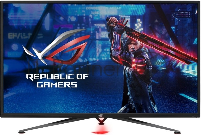 МОНИТОР 43 ASUS Gaming XG438QR Black (LED, Wide, 3840x2160, 120Hz, 4ms, 178°/178°, 450 cd/m, 4000:1, +DP, +3хHDMI, +2xM