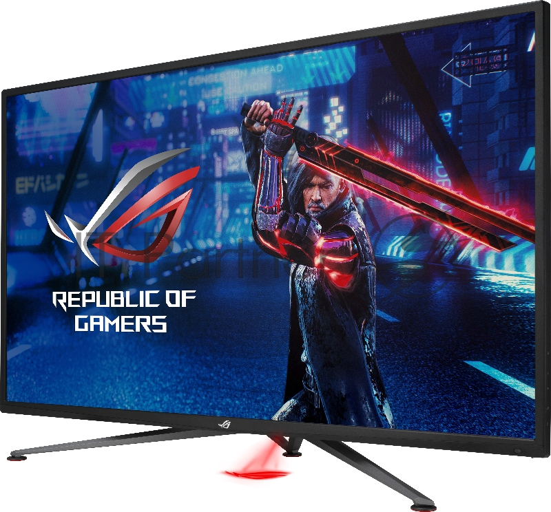 МОНИТОР 43 ASUS Gaming XG438QR Black (LED, Wide, 3840x2160, 120Hz, 4ms, 178°/178°, 450 cd/m, 4000:1, +DP, +3хHDMI, +2xM