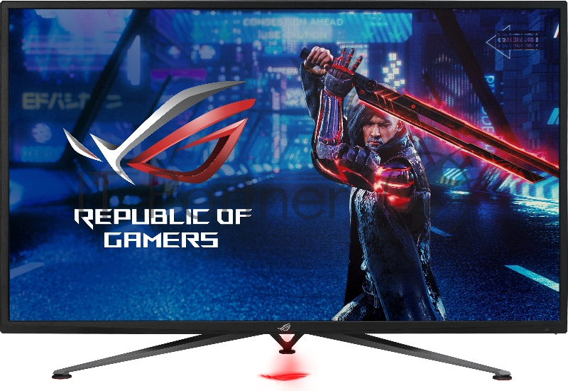 МОНИТОР 43 ASUS Gaming XG438QR Black (LED, Wide, 3840x2160, 120Hz, 4ms, 178°/178°, 450 cd/m, 4000:1, +DP, +3хHDMI, +2xM