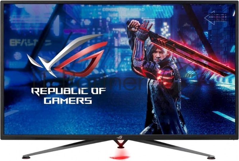 МОНИТОР 43 ASUS Gaming XG438QR Black (LED, Wide, 3840x2160, 120Hz, 4ms, 178°/178°, 450 cd/m, 4000:1, +DP, +3хHDMI, +2xM