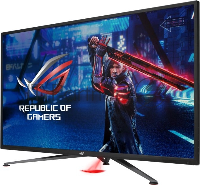МОНИТОР 43 ASUS Gaming XG438QR Black (LED, Wide, 3840x2160, 120Hz, 4ms, 178°/178°, 450 cd/m, 4000:1, +DP, +3хHDMI, +2xM