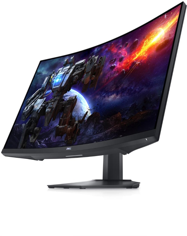 Монитор DELL S3222DGM DELL S3222DGM 31.5 curved, VA, 2560x1440 at 165Hz,1ms, 350cd/m2, 3000:1, 2*HDMI, DP, FreeSync Premium, Tilt, 3Y