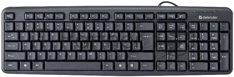 Клавиатура DEFENDER Element HB-520 USB B Черный 45522